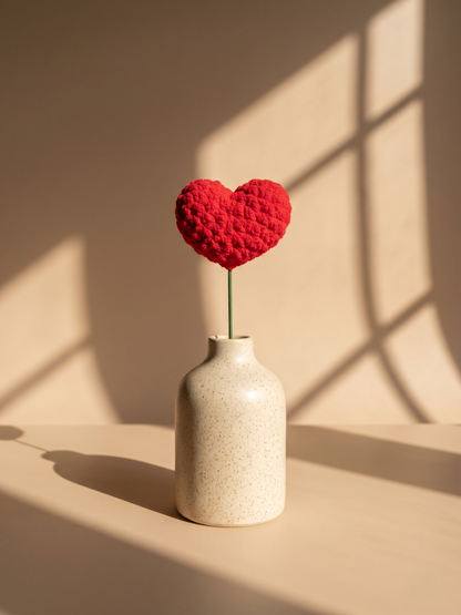 Little Red Heart Stem