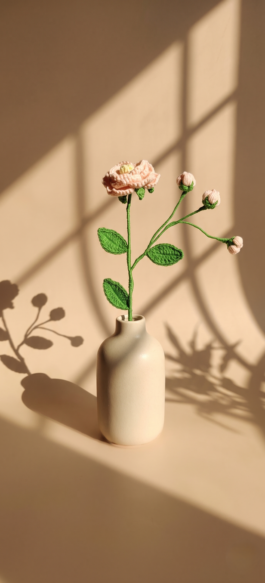 Camalia Rose bud Branch Stem