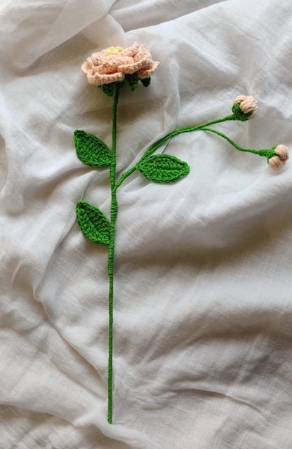 Camalia Rose bud Branch Stem