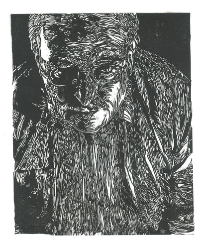 Obscure | Hand-Carved linocut print